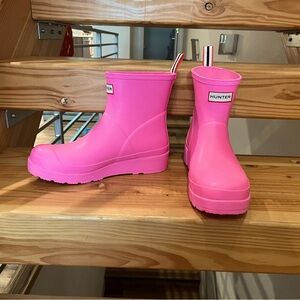 Hunter women’s Play short rain boots